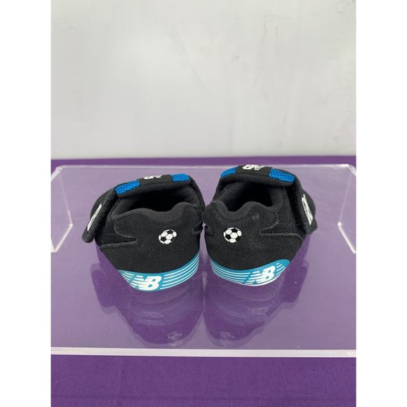 New Balance style 574 Culla US 2 Black Hook Loop inside out closure Newborn boy - Picture 3 of 10